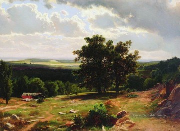 Landschaft Werke - in the vicinity of dusseldorf 1865 classical landscape Ivan Ivanovich trees